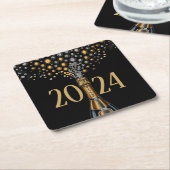 New Years Eve Paper Onderzetter (Schuin)