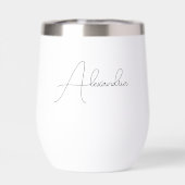 New Year's Eve Party Black and White Personalized (Achterkant)