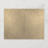 NEW YEAR'S EVE PARTY briefkaart uitnodiging (Achterkant)