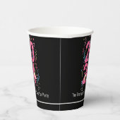 New Years Eve Party champagne streamers 2024 Papieren Bekers (Rechts)