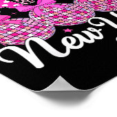 New Years Eve Party Countdown Happy New Year Firew Poster (Hoek)