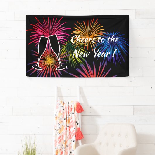 New Years Eve Party Fireworks  Spandoek (Insitu)