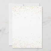 New Year's Eve Party Invitation, 2026 New Year's Kaart (Achterkant)