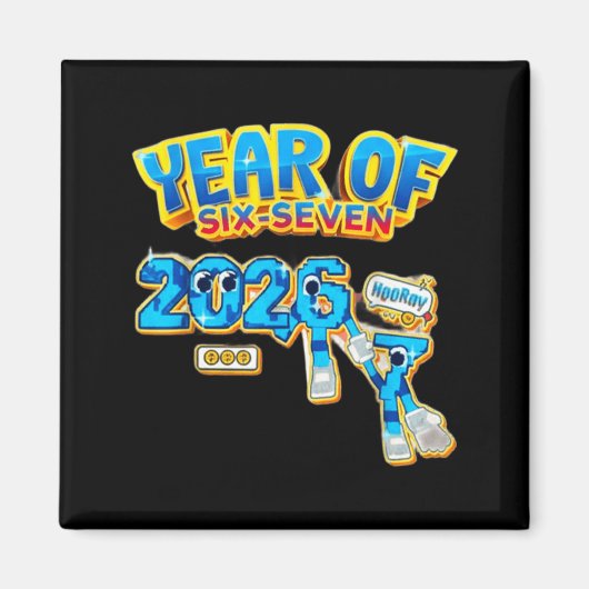 New Years Eve Party Supplies 2026 Happy New Year F Magneet (Voorkant)