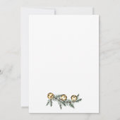 New Year's Eve Ring In The New Year Party Kaart (Achterkant)