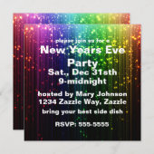 New Years Eve Sparkle Kaart (Voorkant / Achterkant)