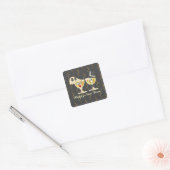 New Years Eve Vakantie sticker (Envelop)