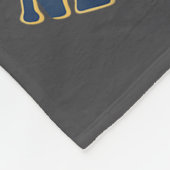 New Years Goose 2026 Celebration Fun  Fleece Deken (Hoek)