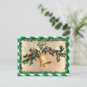 NEW YEARS & GREEN STRIPES beroemd gemaakt door SHA Feestdagenkaart (Staand voorkant)