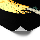 New Years Missile Toe Funny Mistletoe Holiday Poster (Hoek)