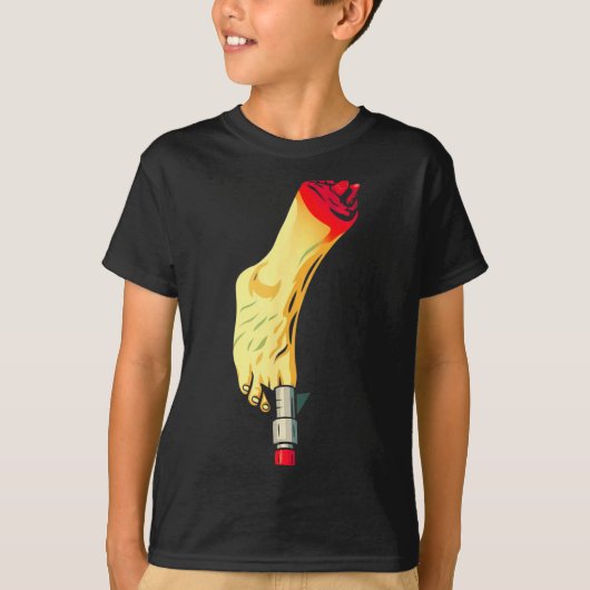 New Years Missile Toe Funny Mistletoe Holiday  T-shirt (Voorkant)