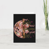 New Years New Challenges Same Great God Christian  Kaart (Voorkant)