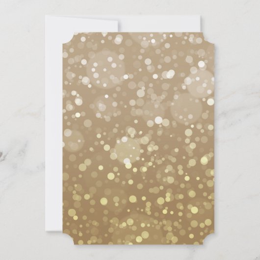 New Years NYE Party Uitnodiging (Achterkant)