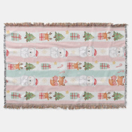 New Year's texture of fabric and packaging, bears Deken