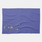New Year's Toast Handdoek (Horizontaal)