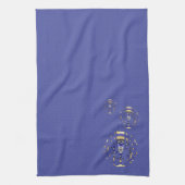 New Year's Toast Handdoek (Verticaal)