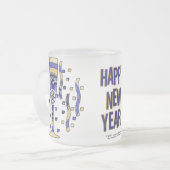 New Year's Toast Mok (Voorkant links)