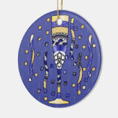 New Year's Toast Ornament (Links)