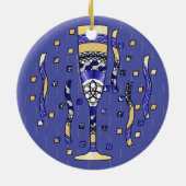 New Year's Toast Ornament (Achterkant)