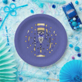 New Year's Toast Paper Bord (Feest)