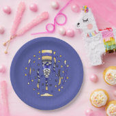 New Year's Toast Paper Bord (Feest)