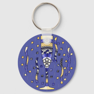 New Year's Toast Sleutelhanger