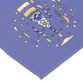 New Year's Toast Table Runner Korte Tafelloper (Hoek)