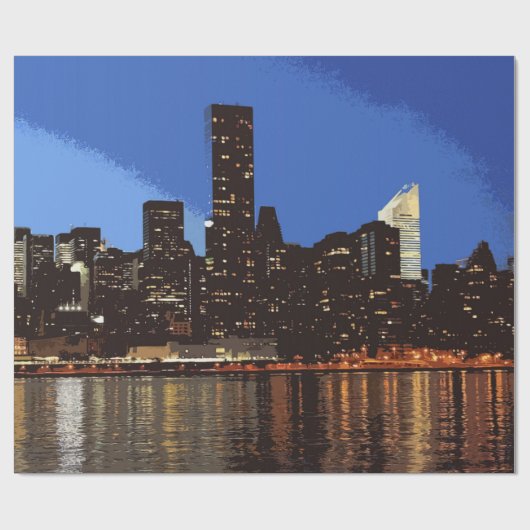 New York 001 Cadeaupapier (Vlak)