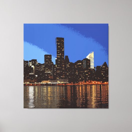 New York 001 Canvas Afdruk (Voorkant)