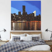 New York 001 Canvas Afdruk (Insitu (Slaapkamer))