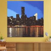 New York 001 Canvas Afdruk (Insitu (Woonkamer))