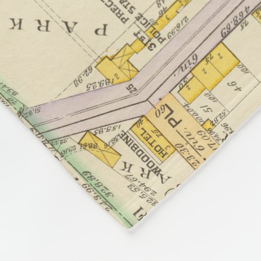 New York 10 Fleece Deken (Hoek)