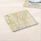 New York 10 Kartonnen Onderzetters (Schuin)