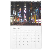 new york 15-maands single page kalender (Mar 2027)