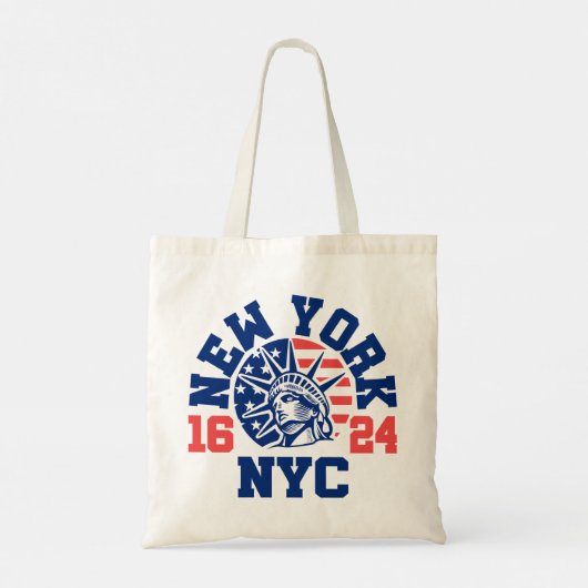 New York 1624 Tote Bag (Achterkant)