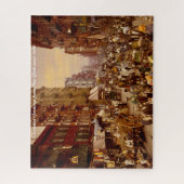 New York - 1891. Kerstgroeten Legpuzzel (Verticaal)