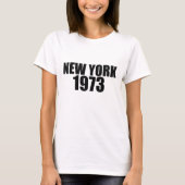 NEW YORK 1973 T-SHIRT (Voorkant)
