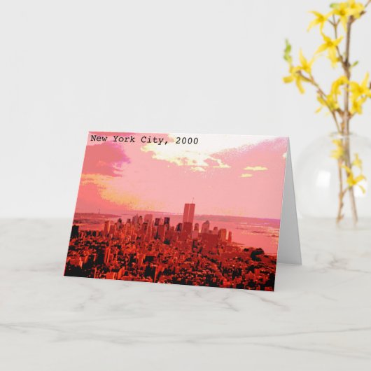 New York 2000 Kaart (Gele Bloem)