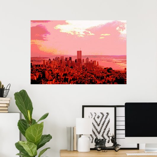 New York 2000 Poster (Thuiskantoor)