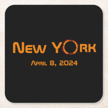 New York 2024 totale zonsverduistering