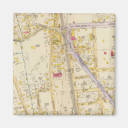 New York 21 Magneet (Voorkant)