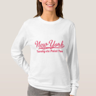 New York 26.2 Roze Marathon Hoodie T-shirt