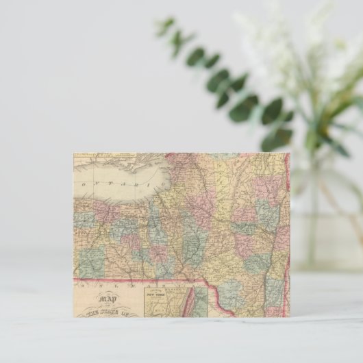 New York 2 Briefkaart (Staand voorkant)