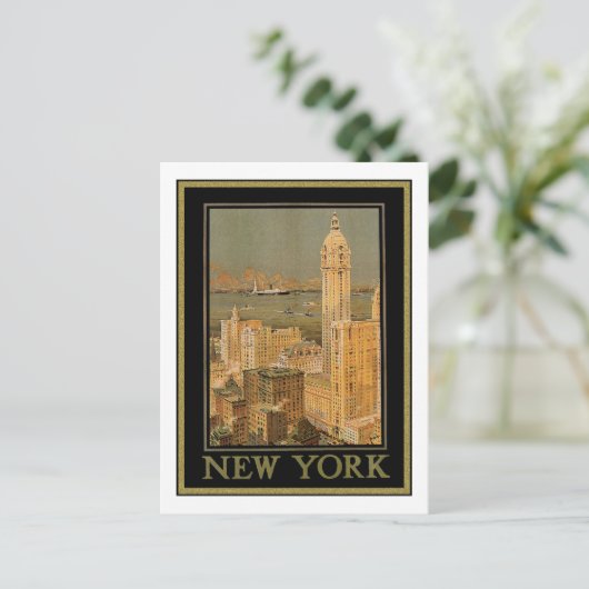  New York (2) Briefkaart (Staand voorkant)