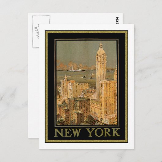 New York (2) Briefkaart (Voorkant / Achterkant)