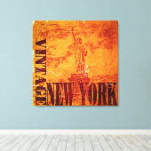  New York #2 - Gewikkeld Canvas Afdruk (Insitu (Houten vloer))