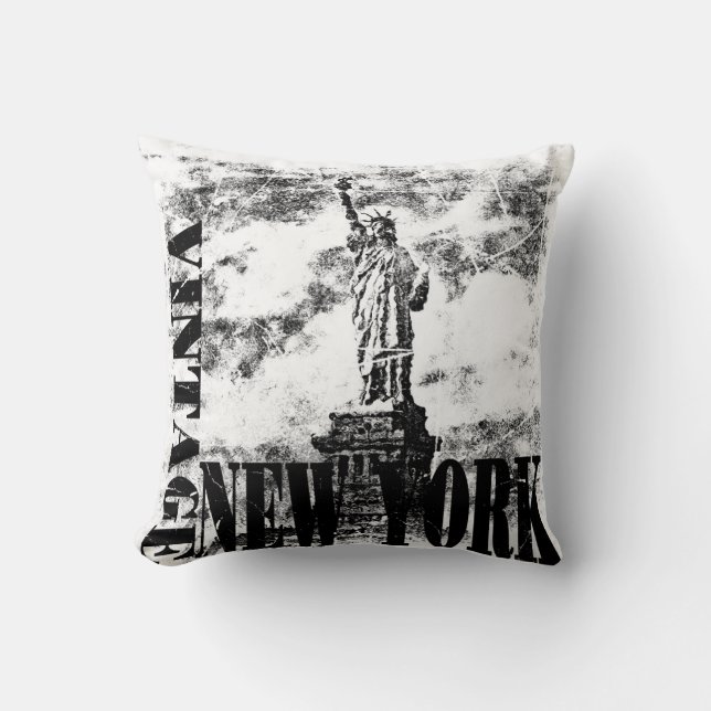  New York #2 - Pillow Kussen (Voorkant)