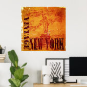 New York #2 - Poster (Thuiskantoor)