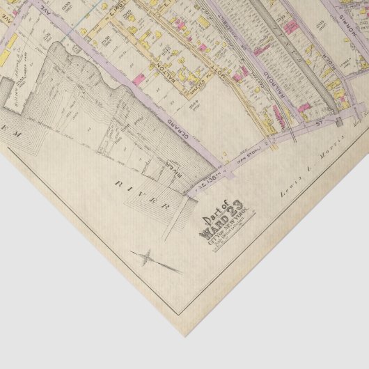 New York 32 Tissuepapier (Detail)