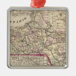 New York 35 Metalen Ornament